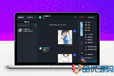 最新公共聊天室系统源码 ChatNet V1.11-V1.9 完整汉化版源码 私人聊天程序-品优源码
